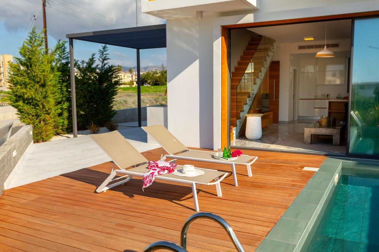 Villa Laurus 6, Walking Distance To The Beach Paphos Extérieur photo